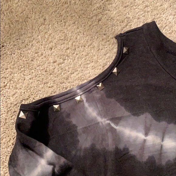 Tie dye cold shoulder Vintage Havana sweatshirt - Picture 2 of 5